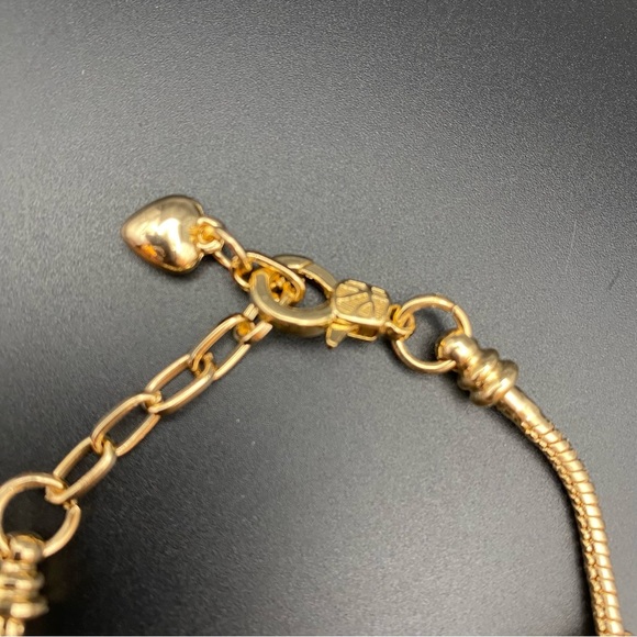 Gold Bracelet with Colorful Taylor Swift Slide Charms - Picture 5 of 6